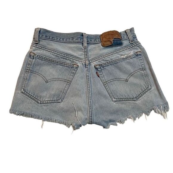 Levi’s Distressed Cut-Offs - Picture 3 of 10